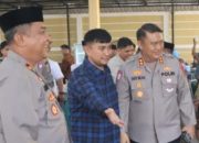 Kapolres Labuhanbatu Lakukan Kunjungan Kerja dan Hadiri Syukuran di Kediaman Bupati Labura