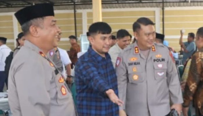 Kapolres Labuhanbatu Lakukan Kunjungan Kerja dan Hadiri Syukuran di Kediaman Bupati Labura