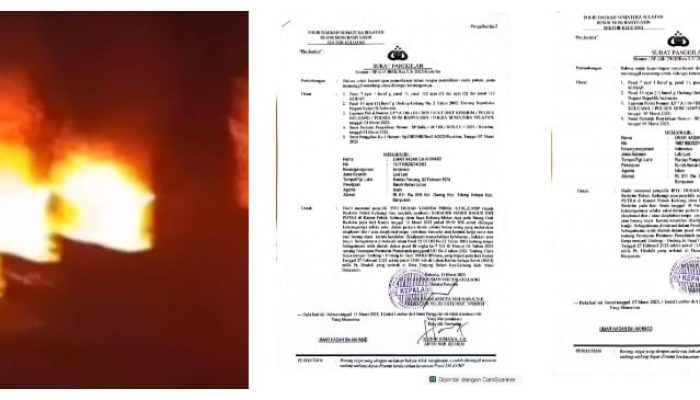Penyalahgunaan Wewenang Di Batang Tubuh Polsek Keluang,Diduga Tangkap-Lepas Pelaku Tambang Sumur Minyak Yang Meledak