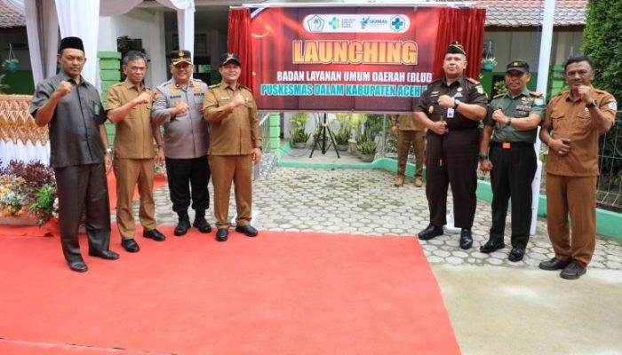 Bupati Aceh Utara Resmikan 32 Puskesmas Menjadi BLUD