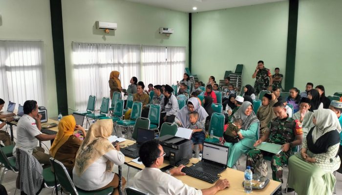Korem 051/WKT Rehab Panti Asuhan dan Jemput Bola Buatkan Akta Kelahiran