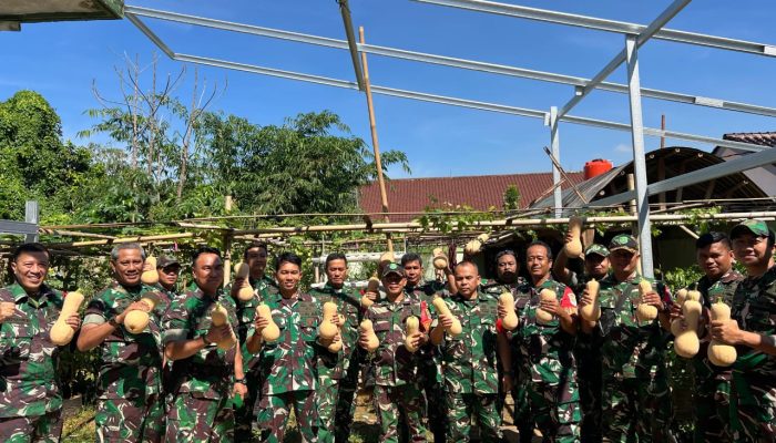 Konsolidasi Kegiatan, Danramil Pasar Rebo, Ciracas Ambil Jamdan