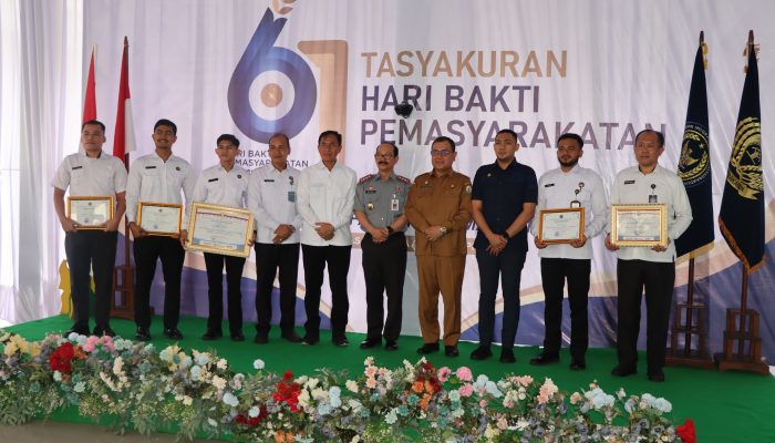 Dirresnarkoba Polda Aceh Hadiri Tasyakuran Hari Bakti Pemasyarakatan ke-61