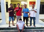 Dua Pelaku Curat Spesialis Bongkar Warung Ditangkap Polsek Penawartama