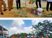 Peringati Hari Bumi, Kapolsek Kandis Ikut Serta Penanaman Pohon