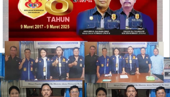 Sekjen LP-KPK Tulangow Pimpin Rakerda Komda Sulut, Komit Menuju Sukses Rakernas 2025.