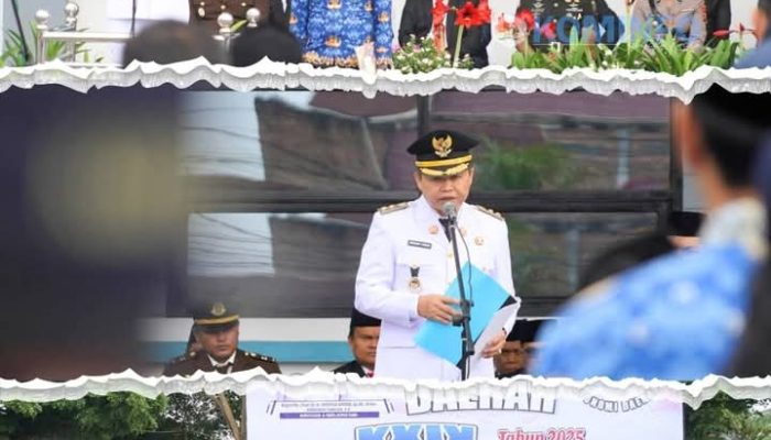 Wakil Bupati Karo Pimpin Upacara Peringatan Hari Otonomi Daerah XXIX Tahun 2025 Kabupaten Karo