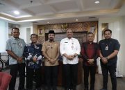 Temui Safrizal, Bupati Al- Farlaky Usul Sarpras Pemadam Kebakaran