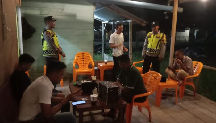 Tingkatkan Kamtibmas Saat Malam, Polsek Matangkuli Giat Lakukan Patroli