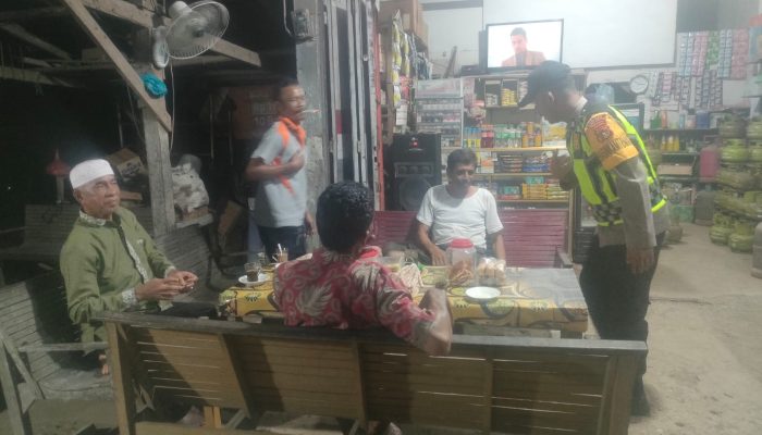 Polsek Baktiya Barat Gelar Patroli Malam untuk Tingkatkan Kamtibmas
