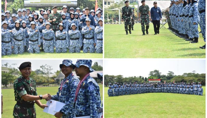 Diklat Pembinaan Kesadaran Bela Negara Lingkup Pekerjaan Bagi Peserta Program (PCNO) Semester I Bank Indonesia Tahun 2025 Resmi Ditutup