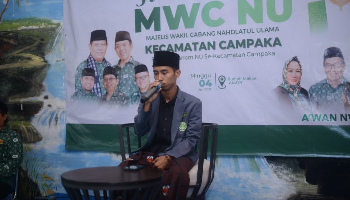 Mwc Nu Kecamatan Campaka, Adakan Acara Halal Bi Halal Dengan Tema Merajut Silaturahmi Membangun Semangat Kebangsaan