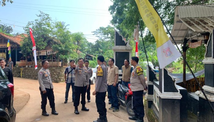 Polres Purwakarta Lakukan Pengecekan Jalur Dan Lokasi Pengamanan Hari Pos Yandu Nasional 2025