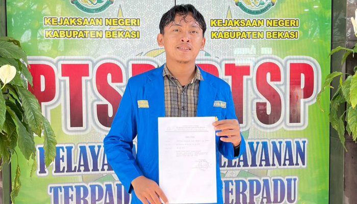 Pengangkatan Ade Efendi Zarkasih di Dirus Perumda Tirta Bhagasasi Berbuntut Panjang, PMII Laporkan Bupati Bekasi ke Kejaksaan 