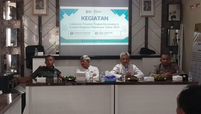 Puskesmas Kaliwedi Adakan Kegiatan Lokakarya Triwulan dan Evaluasi Kegiatan Tahun 2025.
