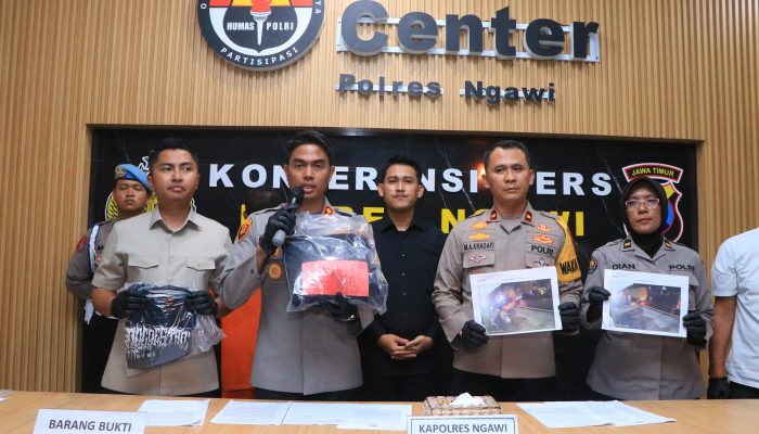 Operasi Pekat II Semeru 2025 Polisi Berhasil Amankan Pesilat yang Bikin Onar di Ngawi