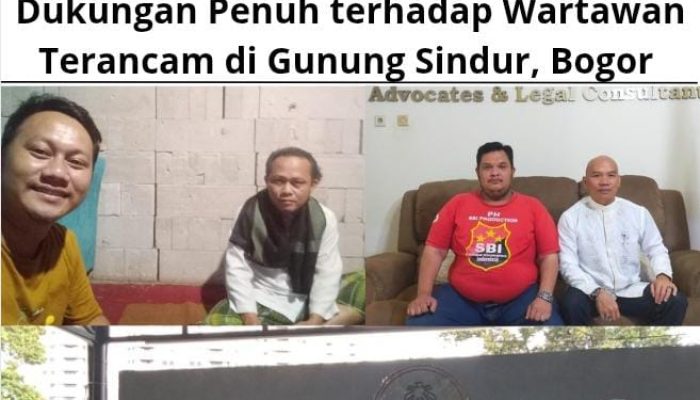 Dukungan Penuh terhadap Wartawan Terancam di Gunung Sindur, Bogor