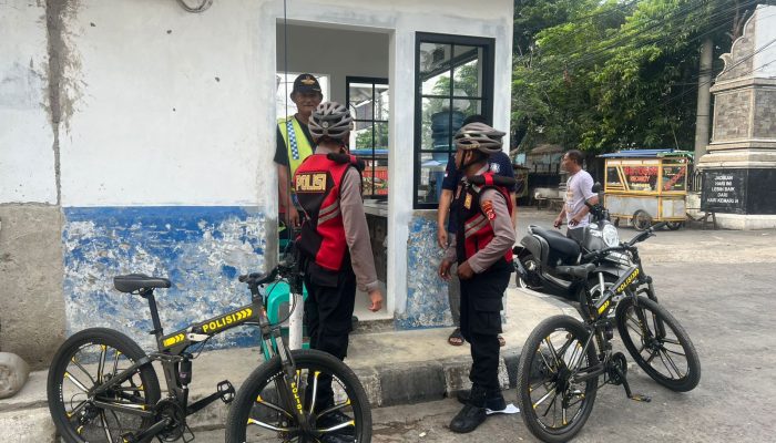 Lebih Humanis, Polres Purwakarta Lakukan Patroli Bersepeda Sapa Masyarakat