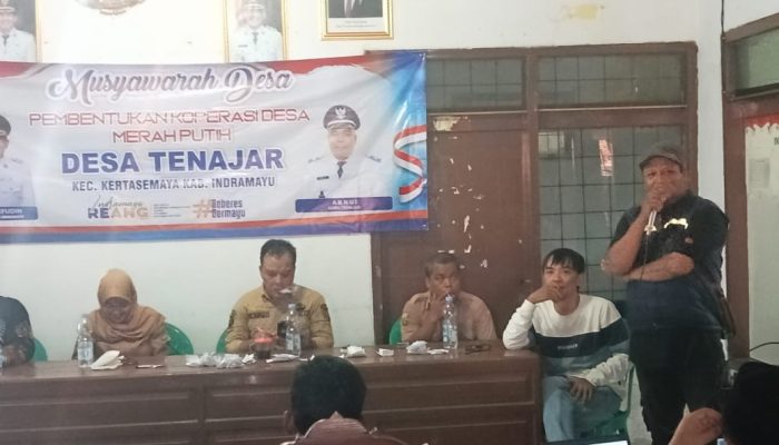 Ungguli 8 Kandidat,Solek Udin Pimpin Koperasi Merah Putih Desa Tenajar Indramayu