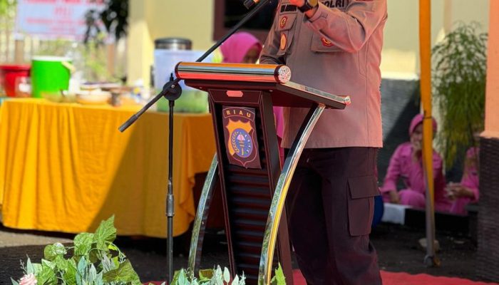 Kapolres Siak Kunjungi Polsek Sabak Auh: Tinjau Kesiapsiagaan dan Tekankan Penguatan Program Prioritas Polri