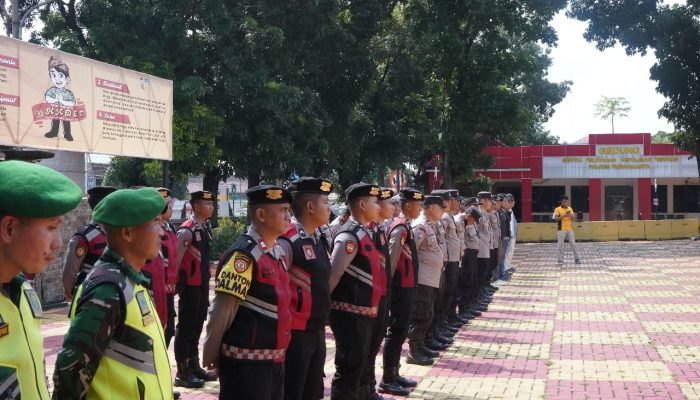 Apel Pengamanan Nobar Persib: Wujud Siaga dan Dedikasi Polres Purwakarta