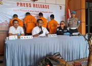 Polres Buru Release 7 Kasus Yang Menjadi Atensi Publik Dari 41 Laporan Yang Ditangani