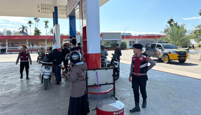 Satgas Anti Premanisme Polres Aceh Utara Terus Ciptakan Sitkamtibmas Kondusif Dengan Patroli