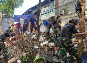Karya Bakti TNI, Koramil 05/Kramat Jati, Makasar Bersama Yon Bekang 5/ARY Buat Kantor Sekretariat RT