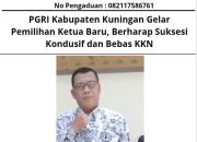PGRI Kabupaten Kuningan Gelar Pemilihan Ketua Baru, Berharap Suksesi Kondusif dan Bebas KKN