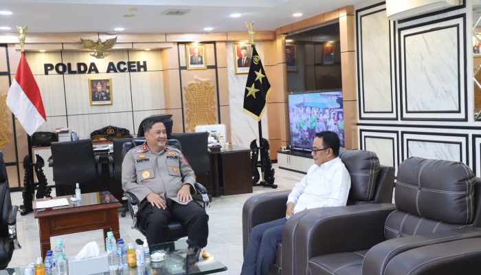 Kapolda Terima Audiensi Kepala Dinas Peternakan Aceh