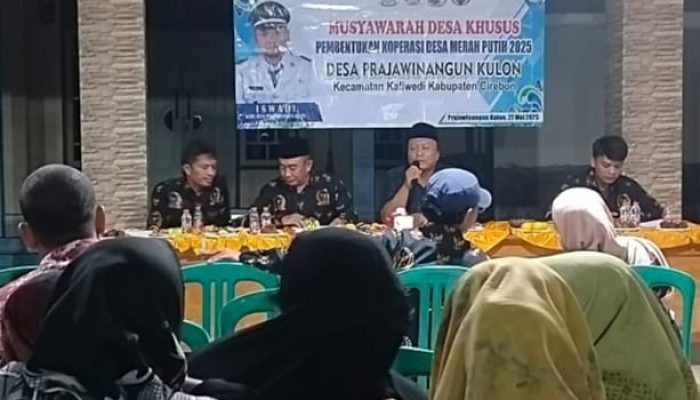 Pemdes Prajawinangun Kulon Kec Kaliwedi Resmi Bentuk KMPDesa