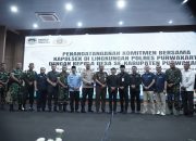 Penandatanganan Komitmen Bersama Kapolsek Jajaran Polres Purwakarta Dengan Kepala Desa