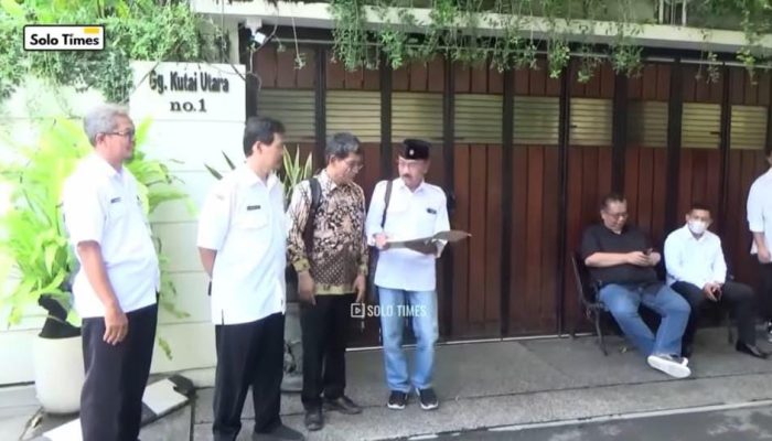 Acara ke Solo di kediaman Bapak Joko Widodo,bersama Bapak dirut