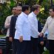 Menteri Ekraf Teuku Riefky Dampingi Presiden Prabowo Sambut Presiden Prancis Emmanuel Macron di Candi Borobudur