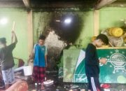 Kebakaran Landa Pondok Miftahul Huda Ngadirojo Pacitan, Kerugian Capai Puluhan Juta Rupiah