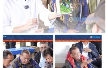 Bupati Karo Dampingi Presiden RI ke-7 Kunjungi Liang Melas Datas, Dukung Upaya Atasi Serangan Hama Jeruk