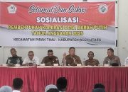 Kecamatan Pirak Timu Mengadakan Kegiatan Sosialisasi Koperasi Desa Merah Putih Tahun 2025