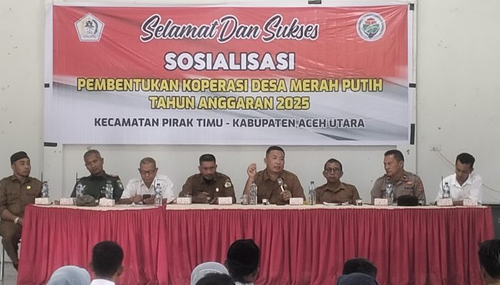 Kecamatan Pirak Timu Mengadakan Kegiatan Sosialisasi Koperasi Desa Merah Putih Tahun 2025