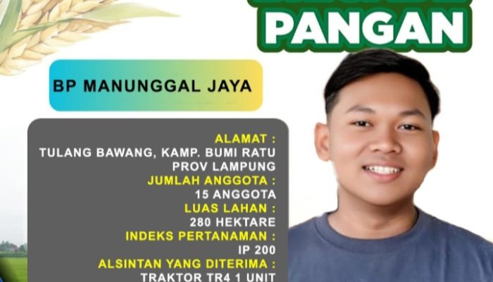 Petani Milenial Melalui Brigade Pangan (BP) Kampung Bumi Ratu Berkembang Maju Pesat Ini Faktanya