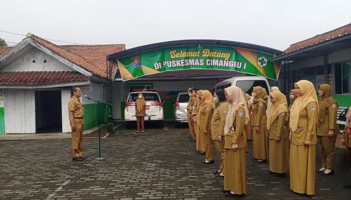 Puskesmas Cimanggu 1 Gelar Apel Rutin : Tingkatkan Kedisiplinan dan Pelayanan