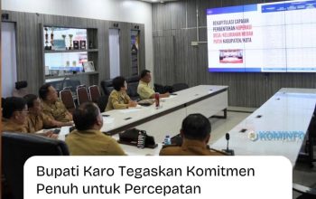 Bupati Karo Tegaskan Komitmen Penuh untuk Percepat Pembentukan Koperasi Desa Merah Putih
