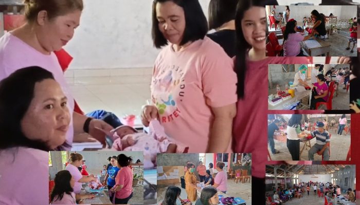 Tingkatkan Pelayanan Kesehatan Masyarakat Serta Pemberian Makanan Bergizi, Pemdes Ritey Gelar Posyandu.