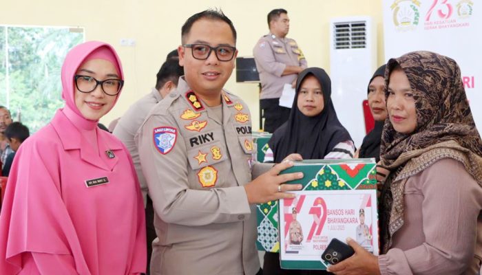 Sambut Hari Bhayangkara Ke-79 Tahun 2025 Polres Mukomuko Gelar Bakkes Dan Bansos