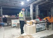 Cegah Kriminalitas, Polsek Lhoksukon Rutin Laksanakan Patroli di Pusat Keramaian