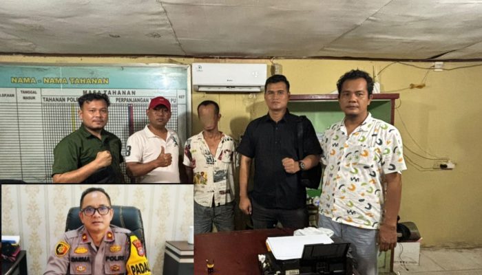 KURANG DARI 24 JAM, PELAKU PENIKAMAN DENGAN PECAHAN KACA Di KM.79 BERHASIL DITANGKAP DI KEC. TAPUNG HILIR, KAB. KAMPAR