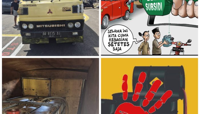 Polda Sumbar Ditreskrimsus Tangkap Pelaku Penyalahgunaan BBM Bersubsidi Secara Ilegal di Agam