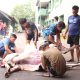 Kodim 0505/Jakarta Timur Berbagi Daging Qurban kepada Warga Sekitar Dalam Semangat Idul Adha.