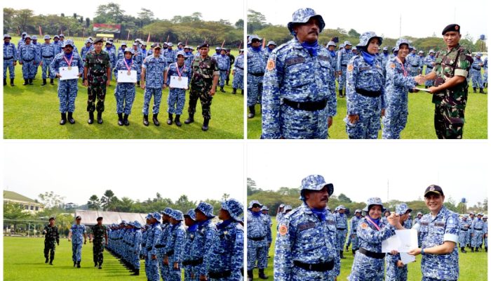 Diklat Pembinaan Kesadaraan Bela Negara Lingkup Masyarakat Bagi Kader Partai Amanat Nasional (PAN) Gelombang IV Tahun 2025 Resmi Ditutup