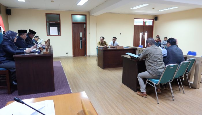 Sidang Sengketa Informasi Publik, Desa Karang Rahayu dan Desa Tanjung Baru Kabupaten Bekasi Siap Berikan Dokumen