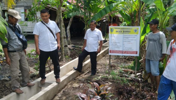 Pembangunan Drainase Desa Damai kec.Bengkalis